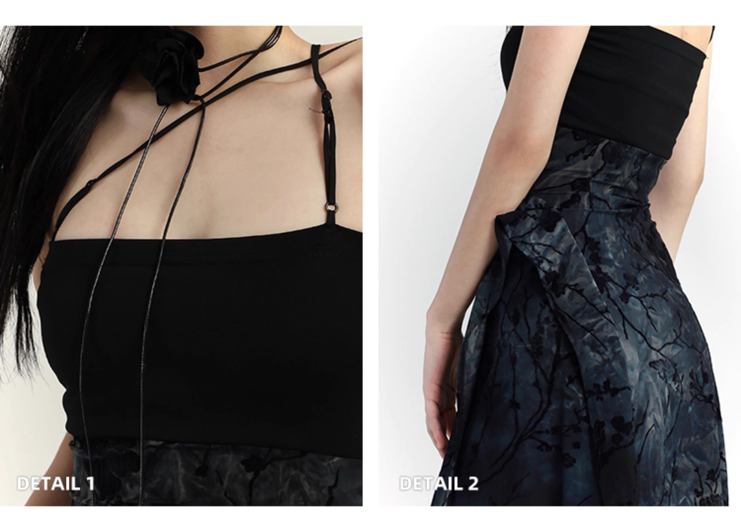 Simple Fashion Design Sense Halter Dress TP2926