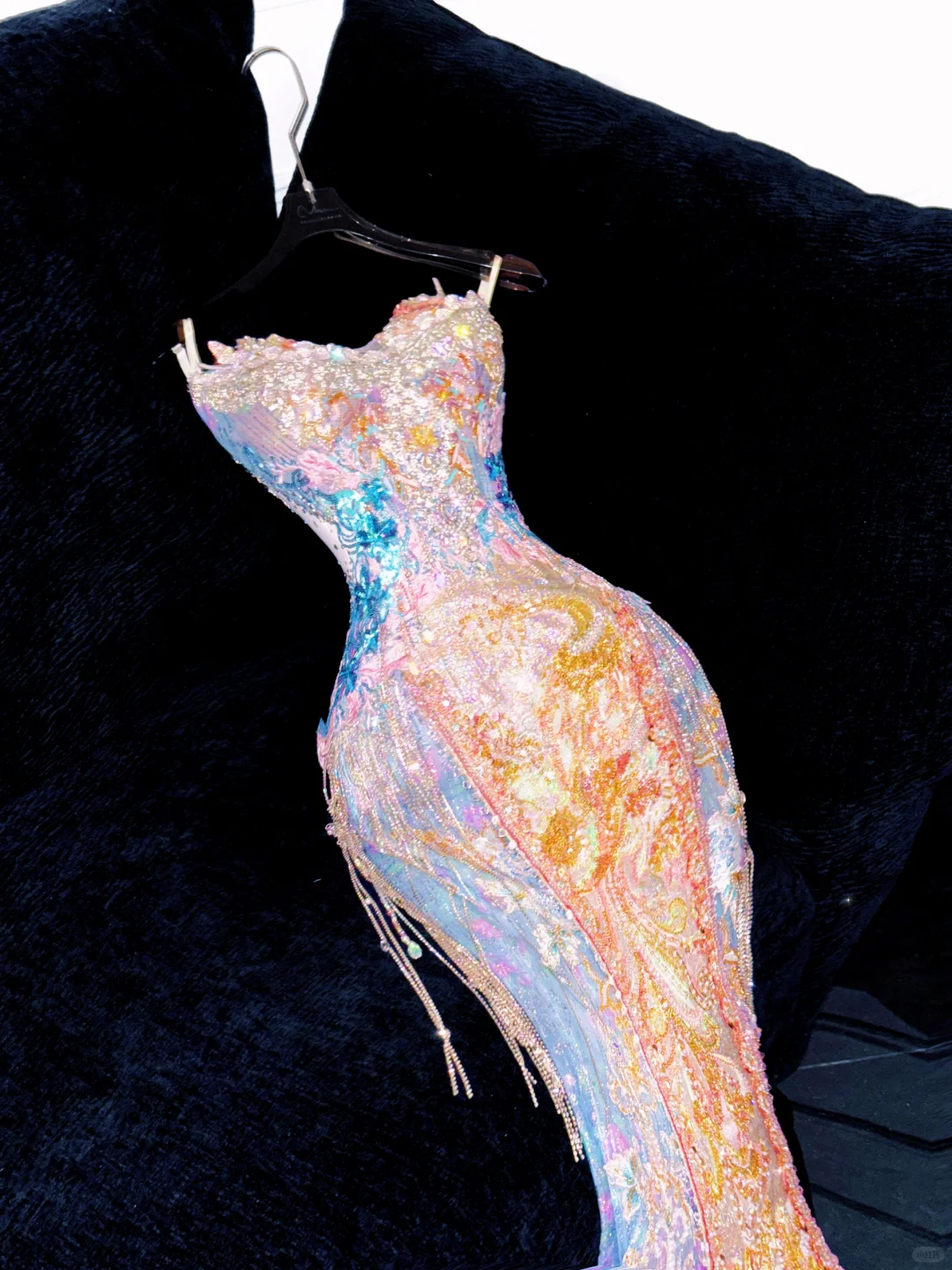 Gorgeous Sparkling Sweetheart Beaded Sequined Embroidery Design Elegant Mermaid Prom Dress Evening Dress TP4210