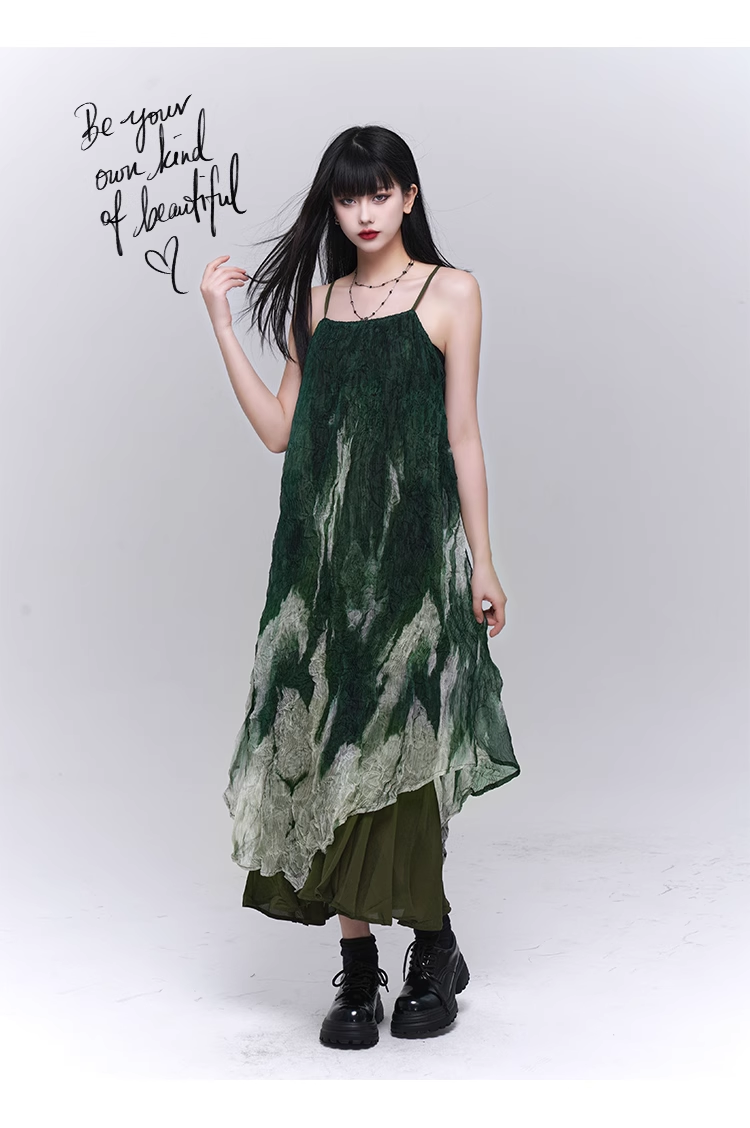 Chic Retro Goth Black Velvet Shawl Spaghetti Strap Dress TP2914