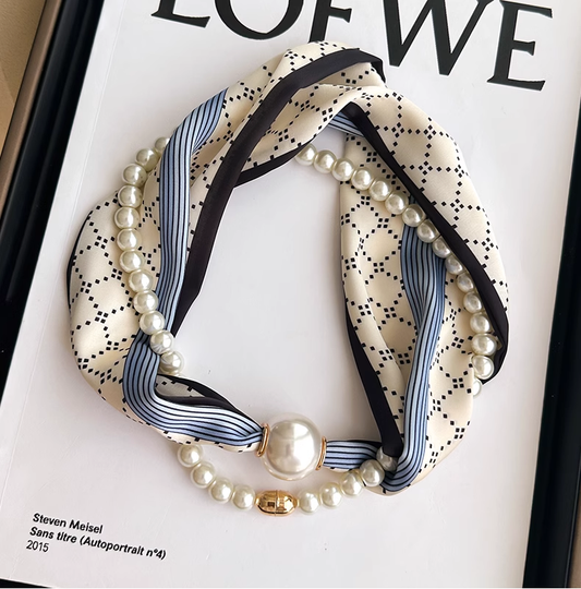 Vintage Elegant Versatile Soft Fabric Fashion Silk Scarf TP3133