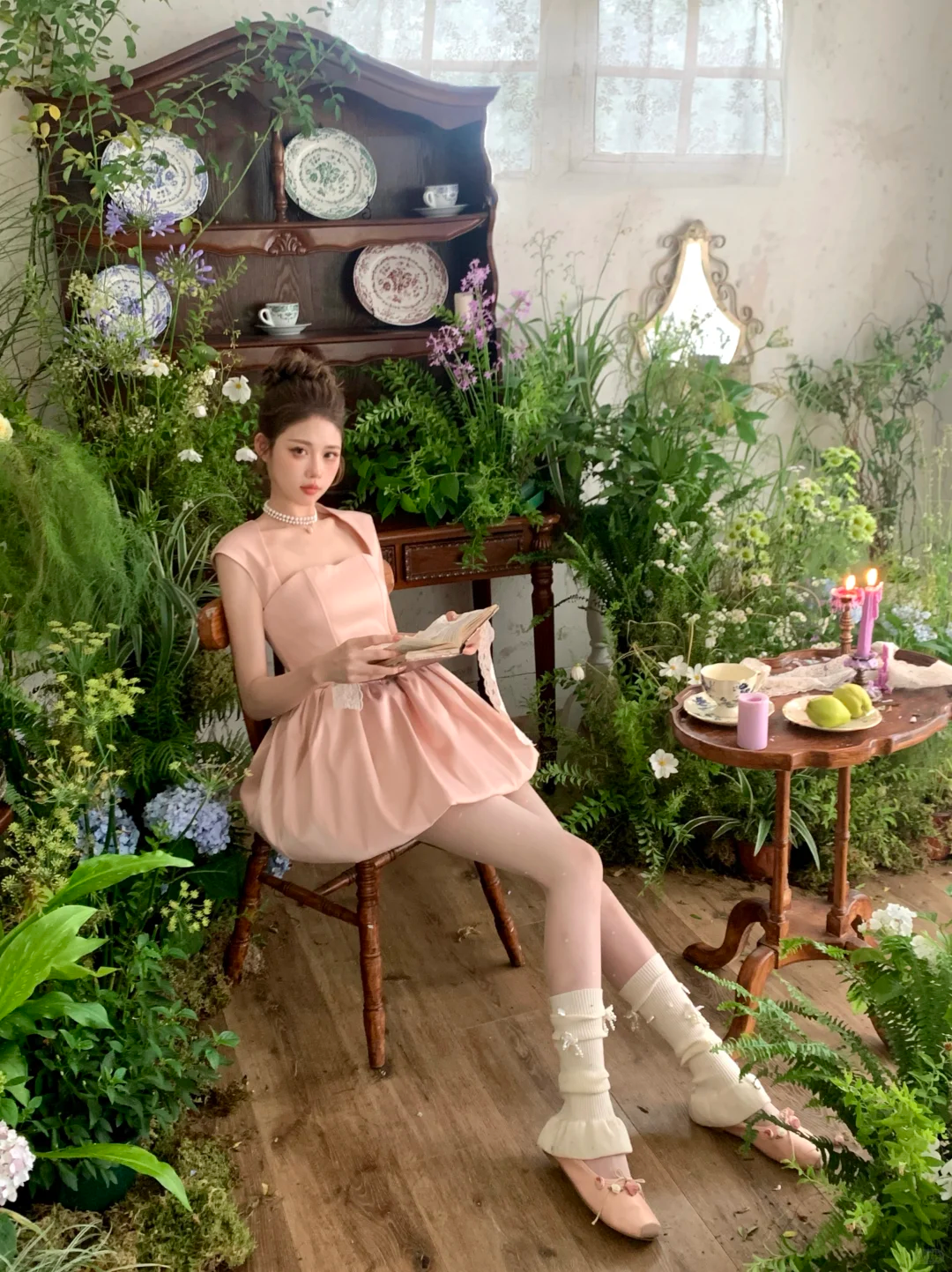 Cute Pink Princess Style Design A-Line Short 18th Birthday Party Dress Homecoming Dress TP4229