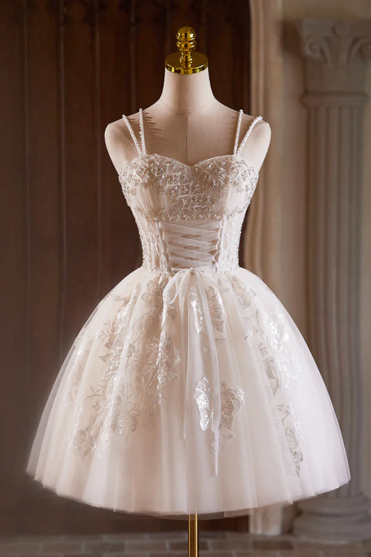 Champagne Homecoming Dresses TreelyPromDress Champagne Homecoming Dresses TreelyPromDress