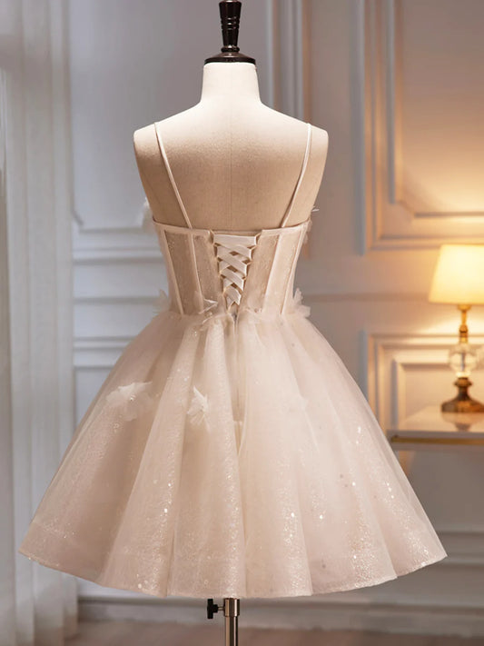 Champagne Homecoming Dresses TreelyPromDress Champagne Homecoming Dresses TreelyPromDress